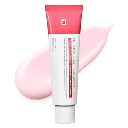 TOSOWOONG PDRN Hyaluron Face Cream – 5000 ppm Lachs-DNA, Niacinamid, Hyaluronsäure & Panthenol Feuchtigkeitscreme für straffe & hydratisierte Haut, 50 ml