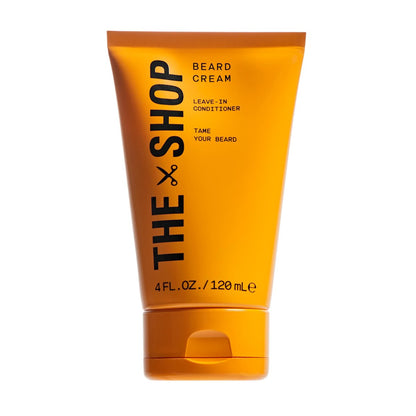 The Shop by LeBron James Herren Bartpflege-Creme, Leave-In Feuchtigkeitscreme mit Avocadoöl & Sheabutter, macht Gesichtshaare weich, hydratisiert und bändigt sie, leicht & nicht fettend, Eukalyptusduft, 118 ml