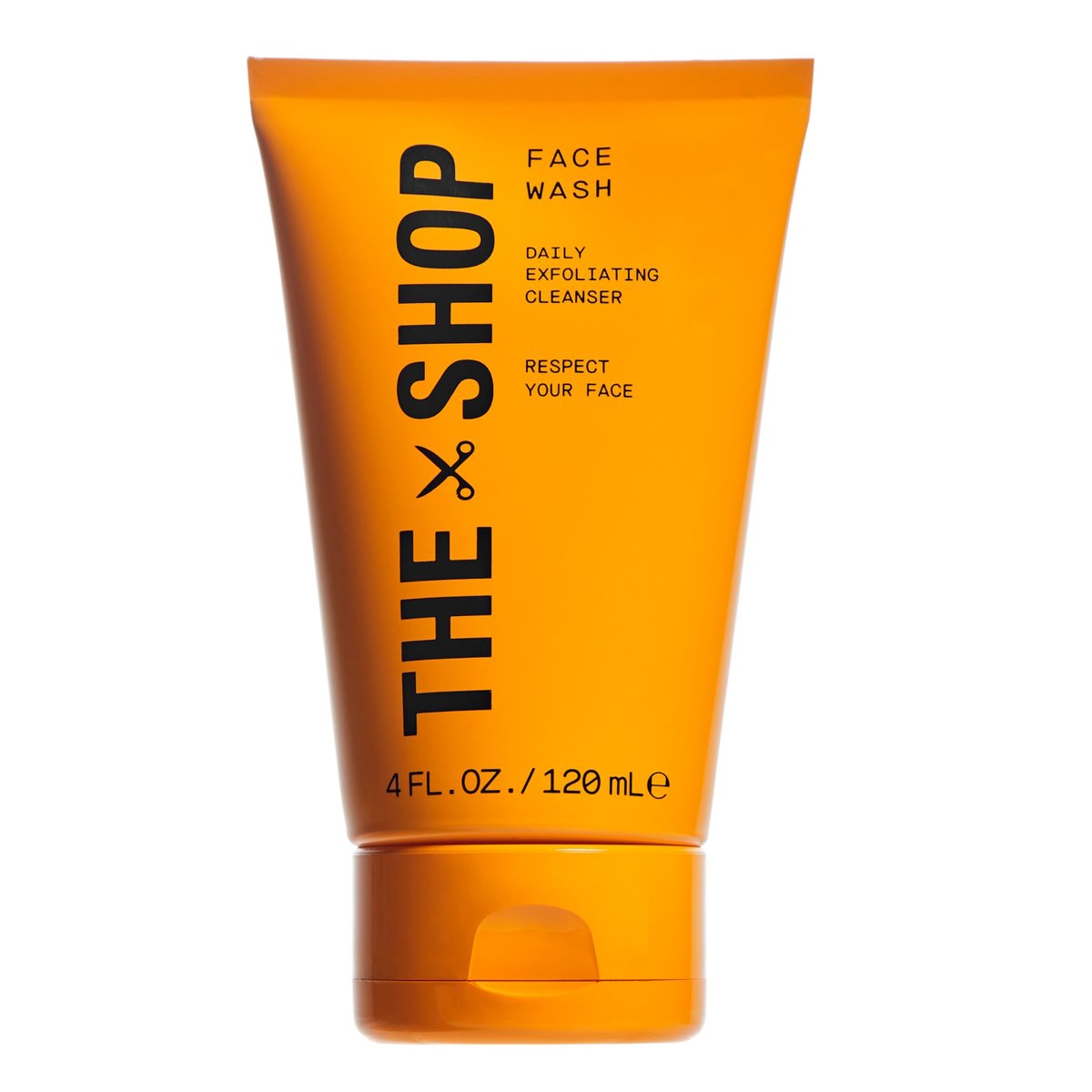 The Shop by LeBron James Herren Tägliches Gesichtspeeling, Sanfter Reiniger für alle Hauttypen, Reinigt Poren, Entfernt Schmutz & Öl, Glättet raue & unebene Textur, Eukalyptusduft, 118 ml