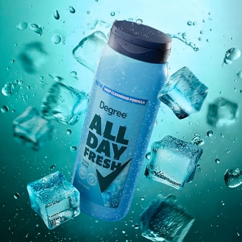 Degree All Day Fresh Body Wash Cool Rush – Tiefenreinigendes Duschgel, 591 ml