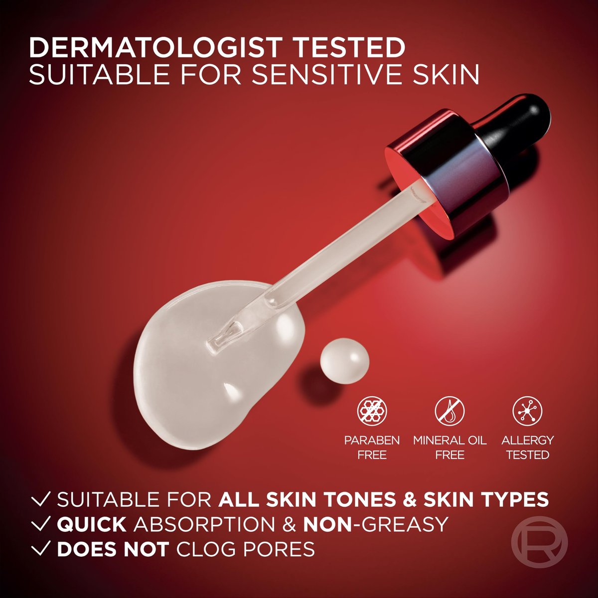 L'Oreal Paris Revitalift Triple Power Gesichtsserum mit Tri-Peptiden, Hyaluronsäure und Vitamin C – Anti-Aging, Anti-Falten Serum für Festigkeit und Strahlkraft, 30 ml + Probe