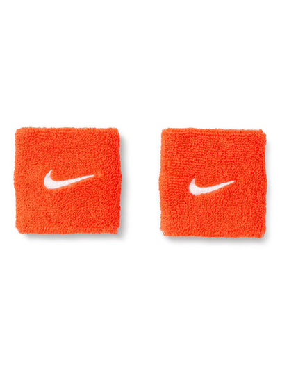 Nike Unisex Swoosh Classic Schweißband 2er-Pack – Team Orange/Weiß, One Size