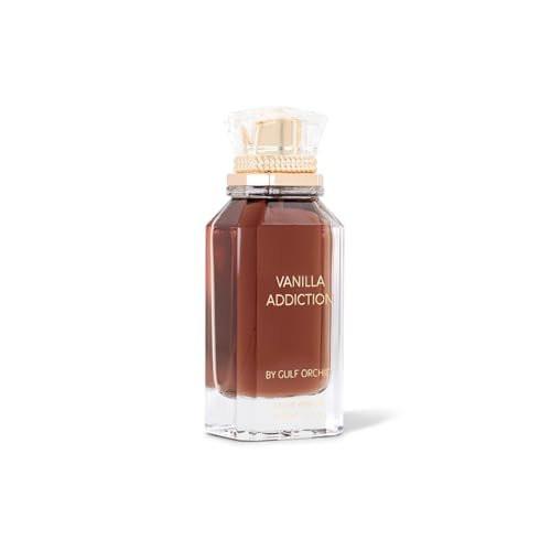 Gulf Orchid VANILLA ADDICTION Eau de Toilette – 3,4 Fl Oz – Verführerischer Vanilleduft für Damen und Herren