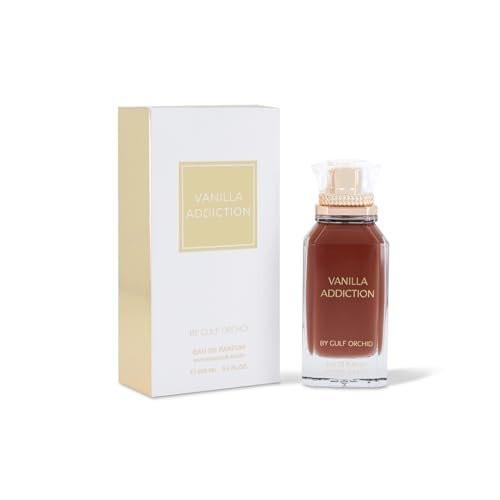 Gulf Orchid VANILLA ADDICTION Eau de Toilette – 3,4 Fl Oz – Verführerischer Vanilleduft für Damen und Herren