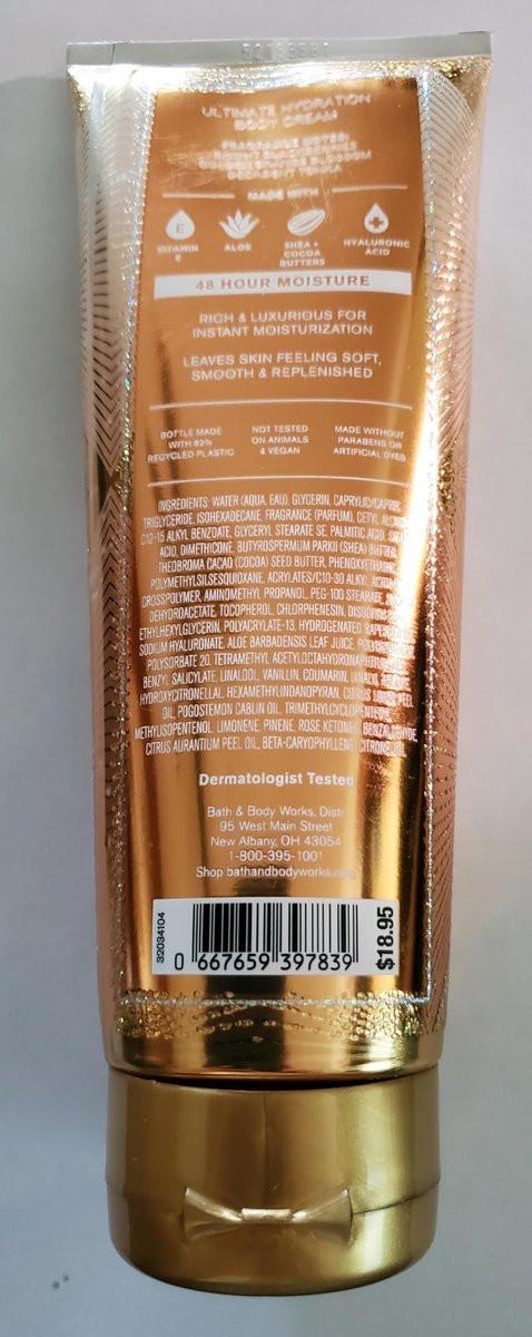 Bath & Body Works Touch of Gold Ultimate Hydration Body Cream 8 Unzen (Pack mit 2)