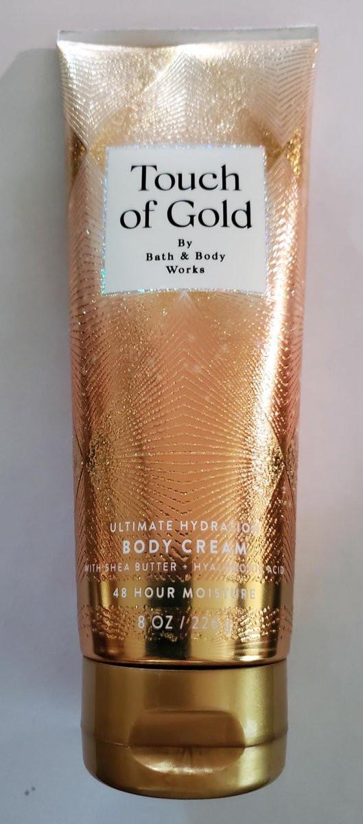 Bath & Body Works Touch of Gold Ultimate Hydration Body Cream 8 Unzen (Pack mit 2)