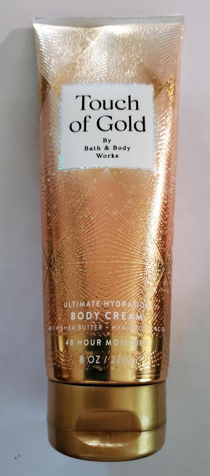 Bath & Body Works Touch of Gold Ultimate Hydration Body Cream 8 Unzen (Pack mit 2)