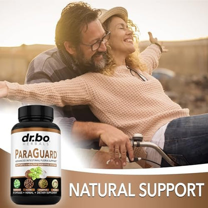 ParaGuard Cleanse Detox Kapseln – Darmreinigung für Erwachsene mit Schwarznuss, Wermut, Nelke & Oregano – 30 Kapseln