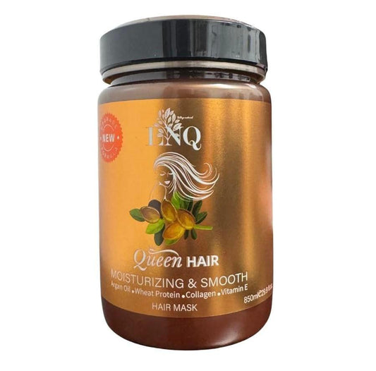 Keratina Capilar La Reina del Cabello – 850 ml – Mit Arganöl, Kollagen, Weizenprotein und Vitamin E – Ohne Salz und Parabene – Tiefenhydratation und Glättung