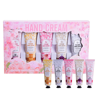 LIAYLILI 5er Pack Handcreme Set, 30 ml, Sanfte Handcreme Lotion, Mini Handcreme Geschenkset, Geschenke für Frauen, Muttertagsgeschenke, Ostergeschenke, Valentinstag