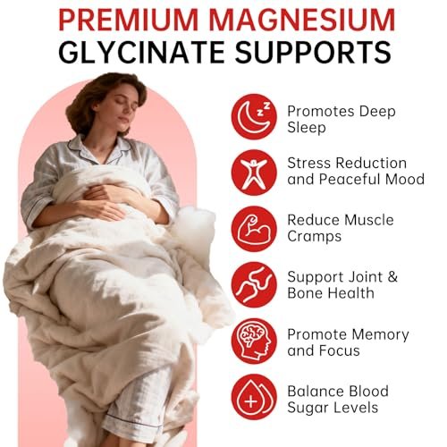 SAYIDON Magnesium Glycinat Gummies 500mg – Zuckerfreie Magnesium Gummis für Schlaf, Stress, Muskel- & Nervenunterstützung – für Erwachsene & Kinder ab 4 Jahren, Vegan, ohne Melatonin (Himbeergeschmack, 60 Stück)