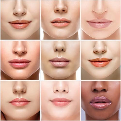 LIAYLILI 6er-Pack Lippenbalsam, Fruchtgeschmack, Feuchtigkeitsspendend, mit Vitamin E und Kokosöl für trockene Lippen