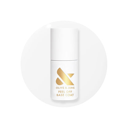 Olive & June Peel Off Base Coat – Nagellack-Entferner ohne Aceton, schonend, vegan & tierversuchsfrei