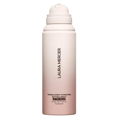 Laura Mercier Translucent Hydrating Setting Spray Ultra-Blur – Mikrofeiner Nebel für langanhaltendes Make-up, 24h Glanzkontrolle, natürliches Finish, mit Hyaluronsäure + Niacinamid, 100 ml