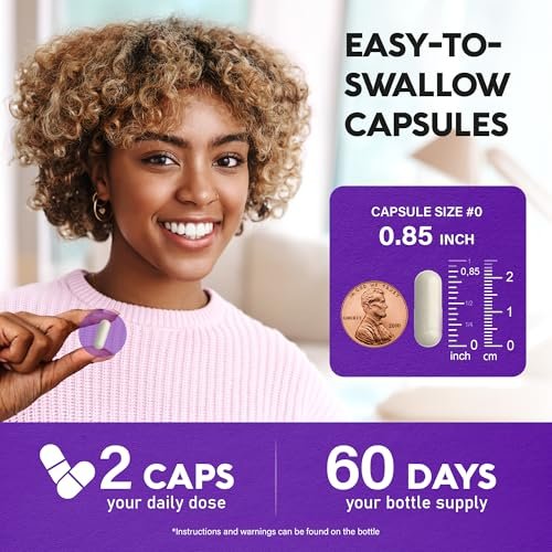 Hyaluronsäure Kapseln 1000 mg – 7-in-1 Komplex mit Kollagen, MSM, Boswellia, Vitamin D3, C & E – Für Hautfeuchtigkeit und Gelenkkomfort – Laborgetestet – 120 Kapseln