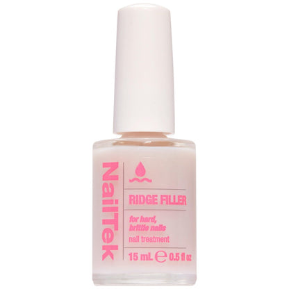 Nail Tek Ridge Filler Formula 3 – Klarer Ridge Filler für Nägel, Base Coat, Nagelstärkung für harte & brüchige Nägel, 0,5 fl oz