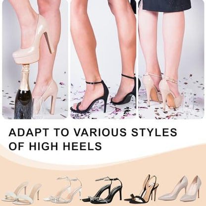 Gel-Einlegesohlen für High Heels – Gewichtsverlagernde Einlagen für Damen, Schmerzlinderung bei Fußschmerzen (Klein – US 6-7,5 Damenschuhe)