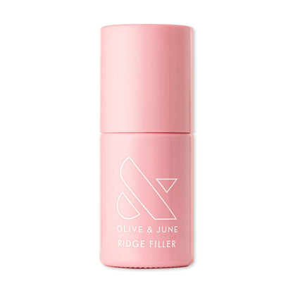 Olive & June Ridge Filler – Glättender Nagel-Basecoat gegen Rillen mit Vitamin E & Silica für eine makellose Nageloberfläche (0,46 fl oz)