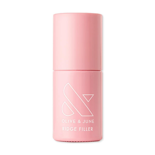 Olive & June Ridge Filler – Glättender Nagel-Basecoat gegen Rillen mit Vitamin E & Silica für eine makellose Nageloberfläche (0,46 fl oz)