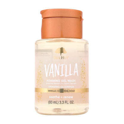 Tree Hut Vanilla Foaming Gel Wash – Feuchtigkeitsspendender & Hydratisierender Duschschaum mit Sheabutter, sanfte Reinigung für weiche, frische & strahlende Haut, 100 ml
