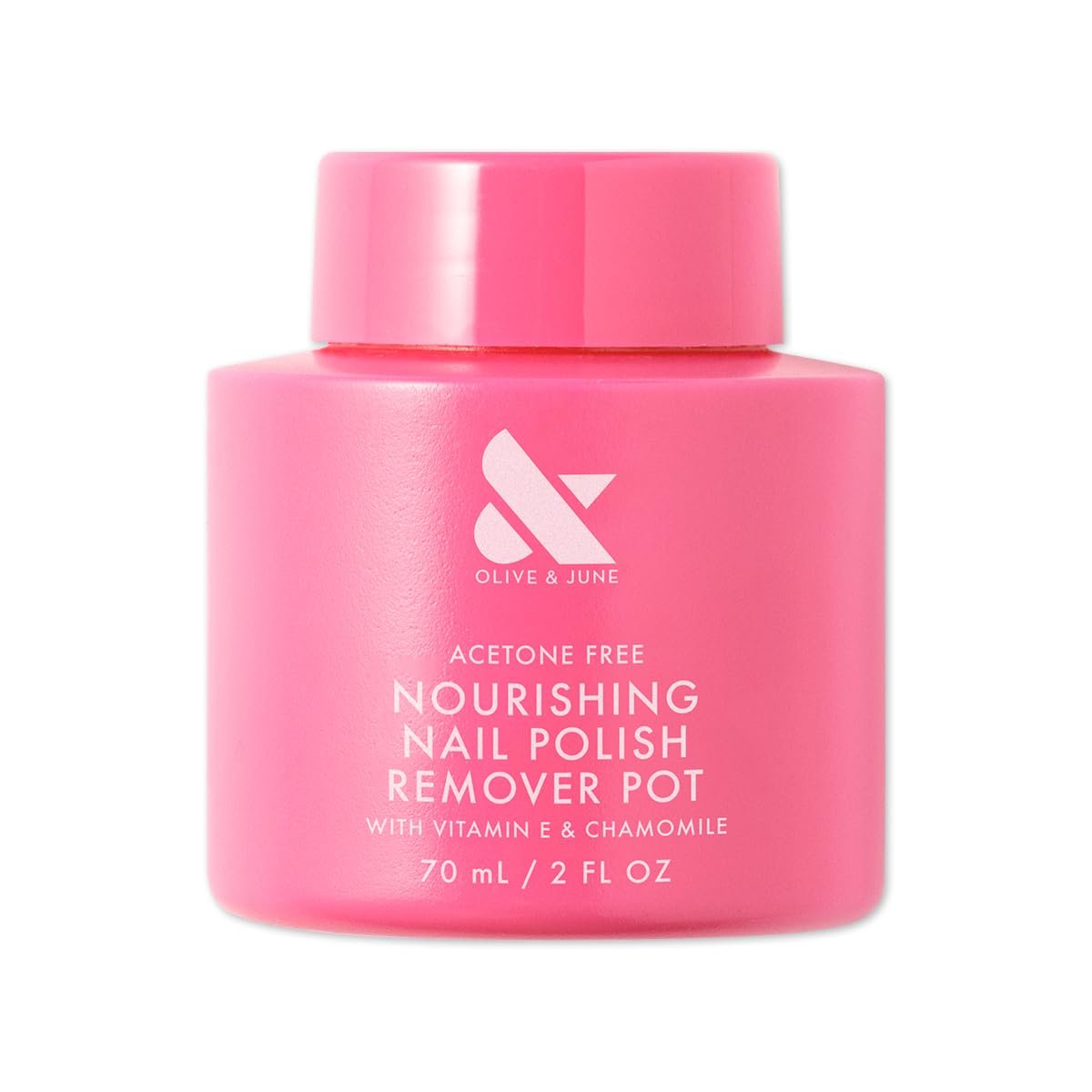 Olive & June Nourishing Remover Pot – Acetonfreier Nagellackentferner mit Vitamin E & Kamille, vegan & tierversuchsfrei