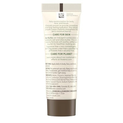 Aveeno Hautpflege-Set für empfindliche Haut: Calm + Restore Triple Oat Hydrating Facial Serum (30 ml) & Reisegröße Daily Moisturizing Cream + Prebiotic Oat (15 ml) – Duftfrei, 2-teilig