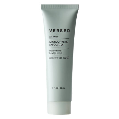 Versed Day Maker Mikrokristall-Reinigungspeeling – Cremige Gesichtsreinigung zur Entfernung abgestorbener Hautzellen – Mikrokristalline, biologisch abbaubare Alternative zu Mikroperlen – Vegan (89 ml)