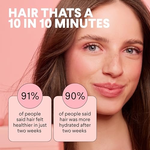 MONDAY HAIRCARE Tiefenfeuchtigkeit Haarmaske mit Keratin, Arganöl, Sheabutter & Kokosöl für trockenes bis geschädigtes Haar 250 ml (Doppelpack)