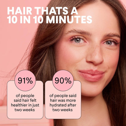 MONDAY HAIRCARE Tiefenfeuchtigkeit Haarmaske mit Keratin, Arganöl, Sheabutter & Kokosöl für trockenes bis geschädigtes Haar 250 ml (Doppelpack)