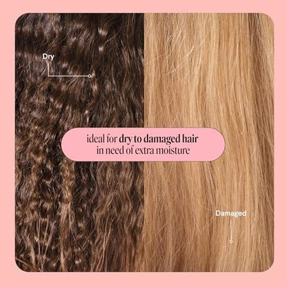 MONDAY HAIRCARE Tiefenfeuchtigkeit Haarmaske mit Keratin, Arganöl, Sheabutter & Kokosöl für trockenes bis geschädigtes Haar 250 ml (Doppelpack)