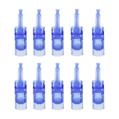 Microneedling Pen Kartuschen für Dr Pen A6, einfache Anwendung zu Hause (24 Nadeln, 10 Stück)