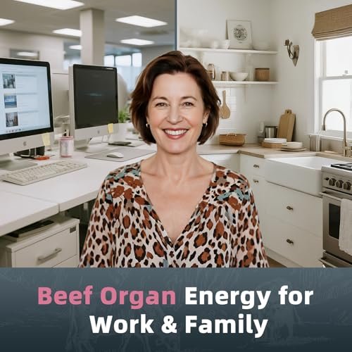 Alliwise Rindfleisch-Organpräparat für Frauen – Unterstützt weiblichen Hormonhaushalt, Energie und allgemeines Wohlbefinden, 100% grasgefütterte Rinderorgane: Leber, Gebärmutter*, Herz und 3 weitere, (2 Kapseln täglich)