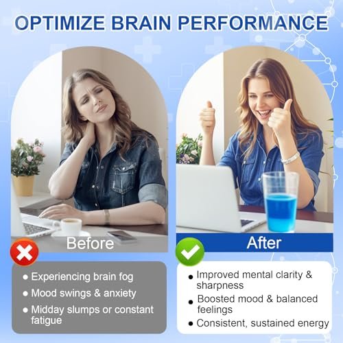 Methylenblau Pharmazeutische Qualität – Methylenblau Tropfen für Gehirngesundheit und Energieunterstützung, kein Formaldehyd, kein Alkohol, kein Gluten – 60 ml