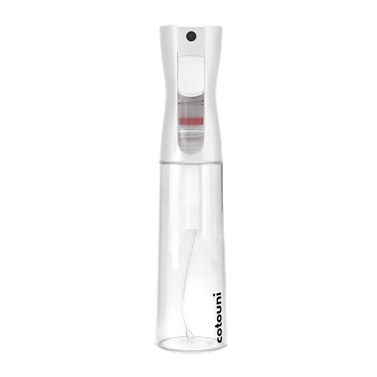 Cotouni Continuous Sprayflasche für Haarpflege, Hautpflege, Pflanzen, Bügeln und Reinigen – 300 ml Klarglas