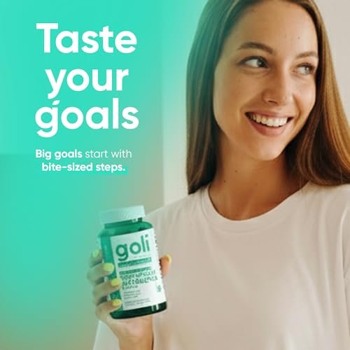 Goli Zero Sugar Pre Pro Postbiotic Gummies - Weltweit erste 3-in-1-Formel mit DE111, XOS, MCC1849 - Ohne Zuckeralkohole - Vegan, Keto-freundlich, Nicht-GVO - 60 Stück