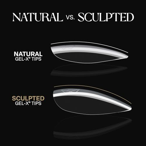 Apres Gel-X® Soft Gel Tip Box | Natürliche Mandelform | 500 Stück Nagelspitzen, 11 Größen 00-9, Premium Qualität (Natürliche Mandelform Extra Kurz)