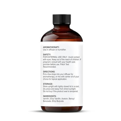 Majestic Pure Vanille Ätherisches Öl mit Glaspipette - 100% rein und natürlich - Ätherische Öle für Diffuser, Aromatherapie, Seifen- und Kerzenherstellung, 60 ml