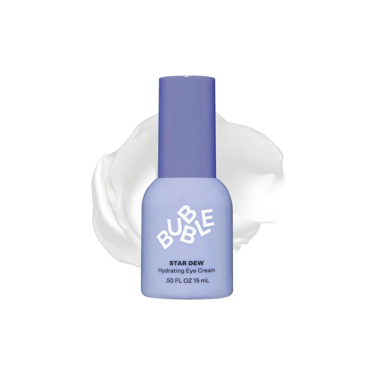 Bubble Skincare Star Dew Hydrating Eye Cream – Feuchtigkeitsspendende Augencreme für einen strahlenden, leuchtenden Blick – Beruhigt Trockenheit, verhindert Feuchtigkeitsverlust und hilft, das Erscheinungsbild von dunklen Augenringen zu verbessern (15 ml)
