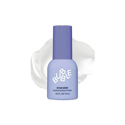 Bubble Skincare Star Dew Hydrating Eye Cream – Feuchtigkeitsspendende Augencreme für einen strahlenden, leuchtenden Blick – Beruhigt Trockenheit, verhindert Feuchtigkeitsverlust und hilft, das Erscheinungsbild von dunklen Augenringen zu verbessern (15 ml)