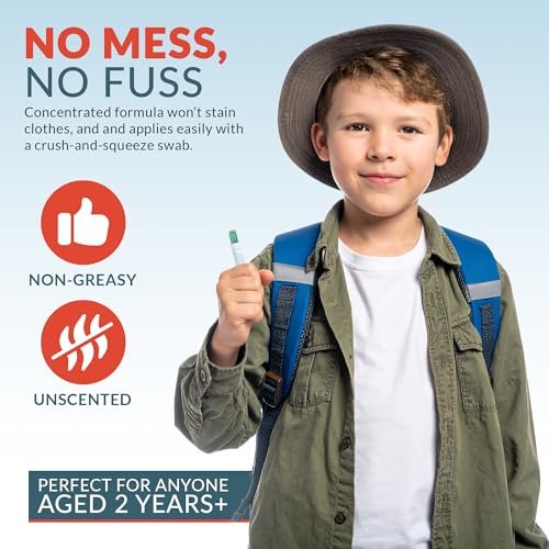 Epic Medical Supply Sting Relief Swab – Sofortige Linderung bei Mückenstichen & Insektenstichen – Max Stärke mit Benzocain & Menthol – 10 Einweg-Tupfer für Insektenstiche, Bienenstiche, Quallen und mehr