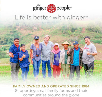 The Ginger People Ginger Rescue Verdauungs-Lutschbonbons (Hart) | Reguläre Stärke - 425mg | Übelkeit, Magenverstimmung, Blähungen & Verdauungsstörungen, 30 Stück (2er-Pack)
