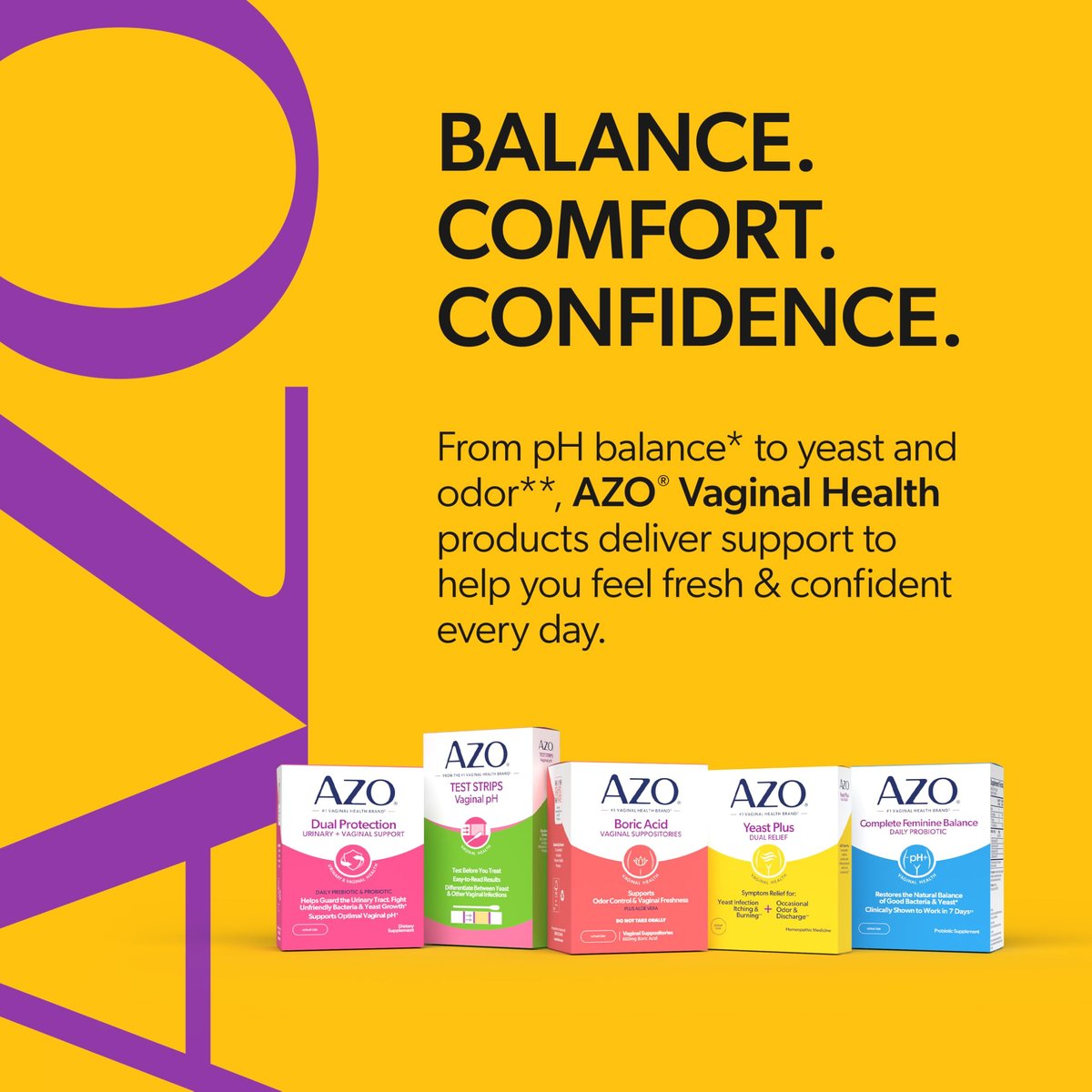 AZO Yeast Plus Dual Homöopathische Hefepilzinfektion Symptomlinderung für Frauen – Vaginaler Juckreiz & Brennen + Geruch & Ausfluss, Intimgesundheit Tabletten, 2er-Pack (60 Stück x2), von der #1 Vaginalgesundheitsmarke!