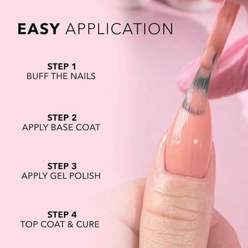 KIARA SKY Gel Nagellack | Soak-Off All In One 0,5 fl oz | G5117 Cinnimental (Zimt-Farbton)
