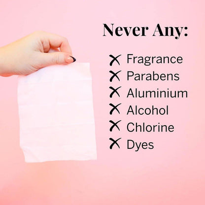 Pixie Feminine Wipes – Spülbar, biologisch abbaubar & pH-ausgeglichen – einzeln verpackte Feuchttücher für unterwegs & öffentliche Toiletten – Reinigung für Menstruationstassen & -scheiben (1 Packung mit 10 Tüchern)