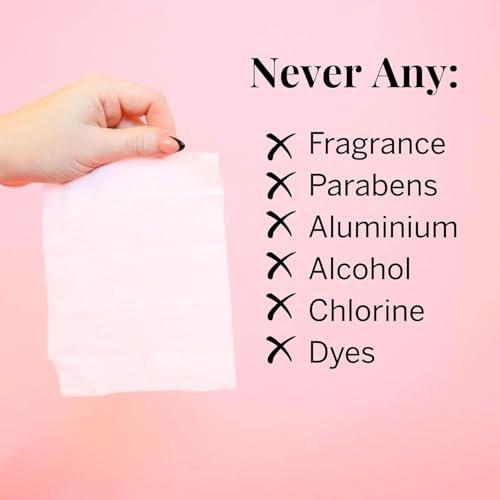 Pixie Feminine Wipes – Spülbar, biologisch abbaubar & pH-ausgeglichen – einzeln verpackte Feuchttücher für unterwegs & öffentliche Toiletten – Reinigung für Menstruationstassen & -scheiben (1 Packung mit 10 Tüchern)