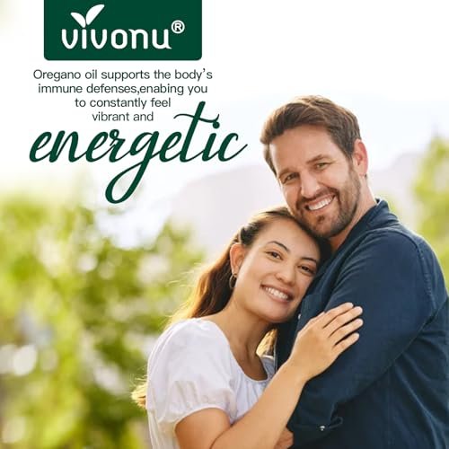 VivoNu Oil of Oregano Kapseln – Ausgewogenes Oreganoöl mit Schwarzkümmelöl, Bio Oreganoöl Softgels, Carvacrol, Thymochinon, Nicht-GVO (600 Stk./2 Beutel)