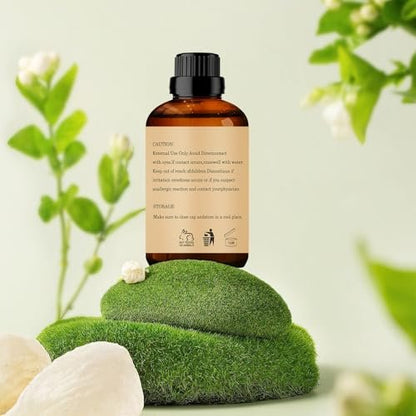 Wuvezrub Amber Bio-Öl 120 ml – 100 % reines und natürliches ätherisches Öl für Aromatherapie-Diffuser – 4 Fl Oz