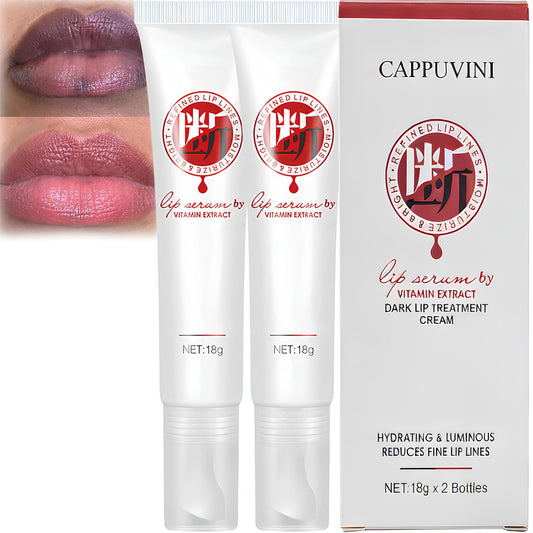 Jinshane Lip Serum mit Vitaminextrakt – Lippenaufhellung für dunkle Lippen, Lippenbalsam für Raucher und Nichtraucher, Lippenaufheller Creme, 2er-Pack