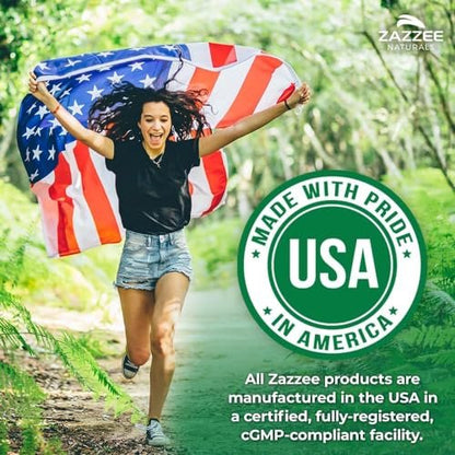 Zazzee USDA Bio Rote Bete 20:1 Extrakt, 60 vegane Kapseln, 2 Monate Vorrat, Stickoxid-Unterstützung, mit Schwarzem Pfeffer Extrakt, Koscher, Nicht-GVO, Hergestellt in den USA