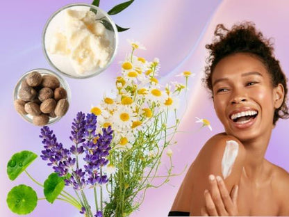 Essentially KateS Lavendel + Kamille + CICA Creme Lotion 118 ml – Beruhigend, entspannend, feuchtigkeitsspendend